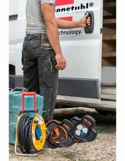 Brennenstuhl Brennenstuhl Enrouleur électrique Compact X-GUM 3 Prises 10m H07RN-F 3G1,5 | 1169761100 - Brennensthul | IFD Outillage -Chantier Atelier Soldes Boutique enrouleur electrique compact x gum 3 prises 10m h07rn f 3g15 1169761100 brennensthul 2