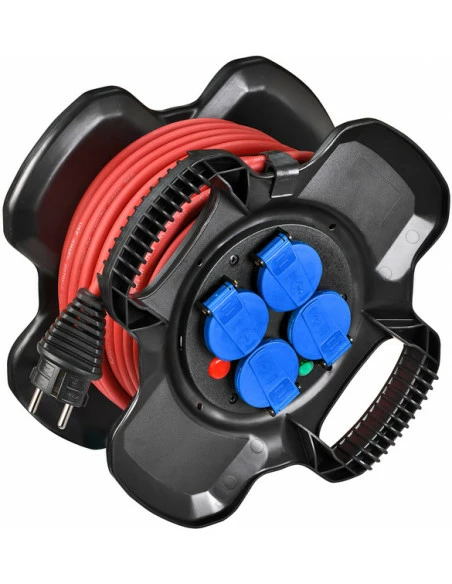 Brennenstuhl Brennenstuhl Enrouleur électrique Compact X-GUM 4 Prises 15m H07RN-F 3G1,5 | 1169711150 - Brennensthul | IFD Outillage 1 Brennenstuhl Brennenstuhl Enrouleur électrique Compact X-GUM 4 Prises 15m H07RN-F 3G1,5 | 1169711150 - Brennensthul | IFD Outillage