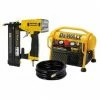 Kit Cloueur Pneumatique De Précision 18Ga DPN1850 + Compresseur 6 Litres - DPC6MRC - Dewalt | IFD Outillage