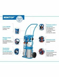 Oerlikon Oerlikon Poste à Souder Oxyacétylène Minitop - W000291593 - Cemont | IFD Outillage -Chantier Atelier Soldes Boutique poste a souder oxyacetylene minitop w000291593 cemont 2