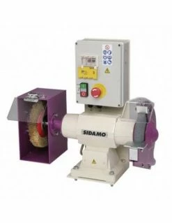 Touret Meule - Brosse Avec Frein 134 FR D. 200 Mm - 400V 750W - 20113035 - Sidamo | IFD Outillage